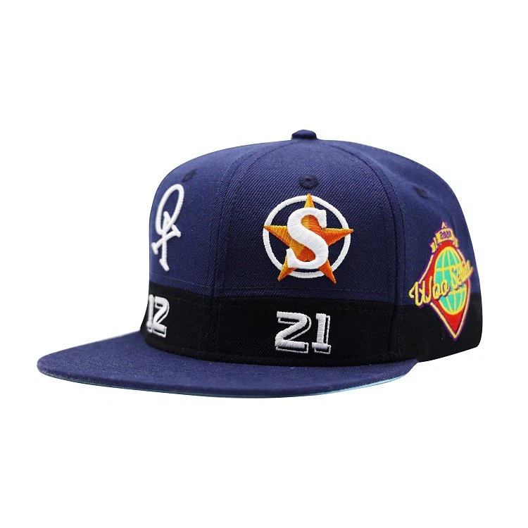 قبعة Snapback بشعارات تطريز الهيب البوب