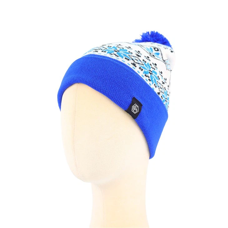 Blue Santa Beanie