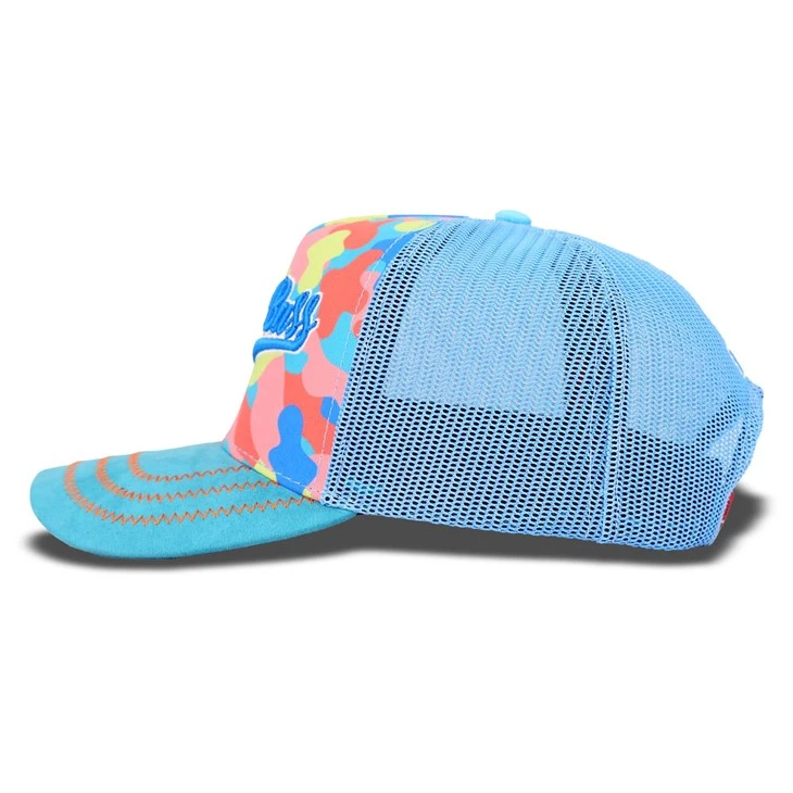 Blue Version Camouflage Trucker Cap
