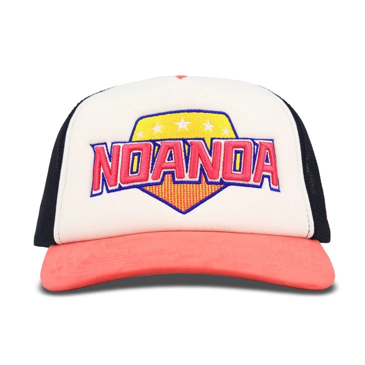 Summer Essentials Embroidered Badge Trucker Cap