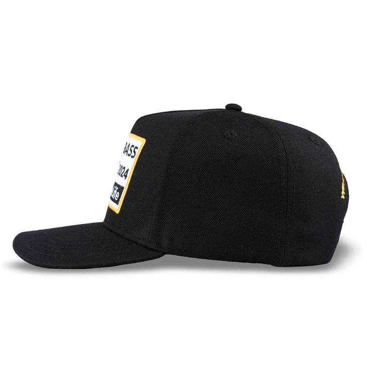 TCAP Custom Black Baseball Hats Sport Caps